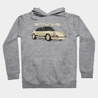 supercar 911 carrera rs turbo 1972 cream Hoodie